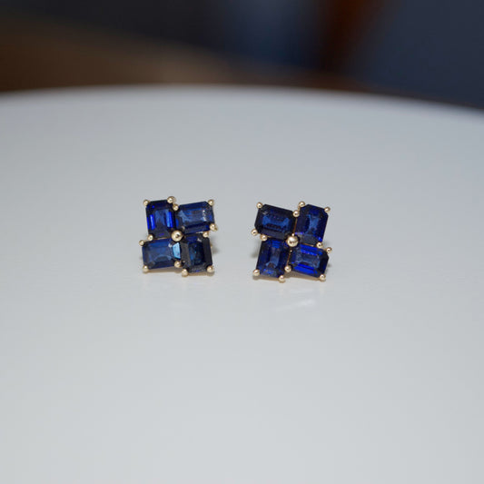 Aretes de Zafiro