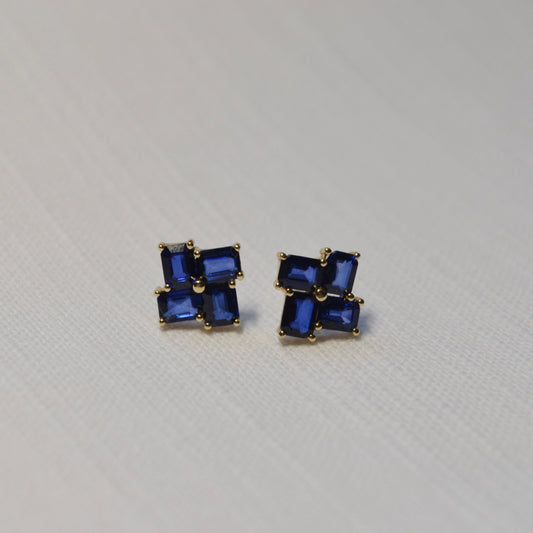 Aretes de Zafiro