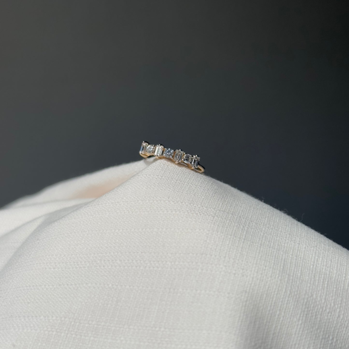 Churumbela con circonias oro de 14k